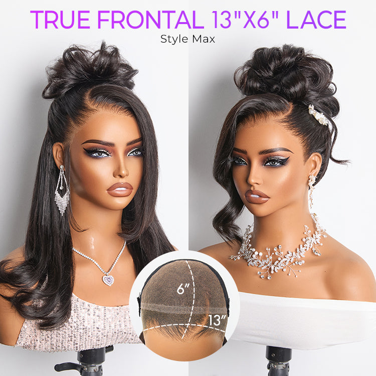 Glueless HD Lace Loose Wave T-Part Lace Human Hair Wig 250% Density | 10"-28"