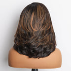 Glueless HD Lace Layered T-Part Lace Human Hair Wig - Red | 10"-28"