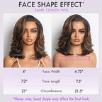 Glueless HD Lace Layered T-Part Lace Human Hair Wig - Red | 10"-28"