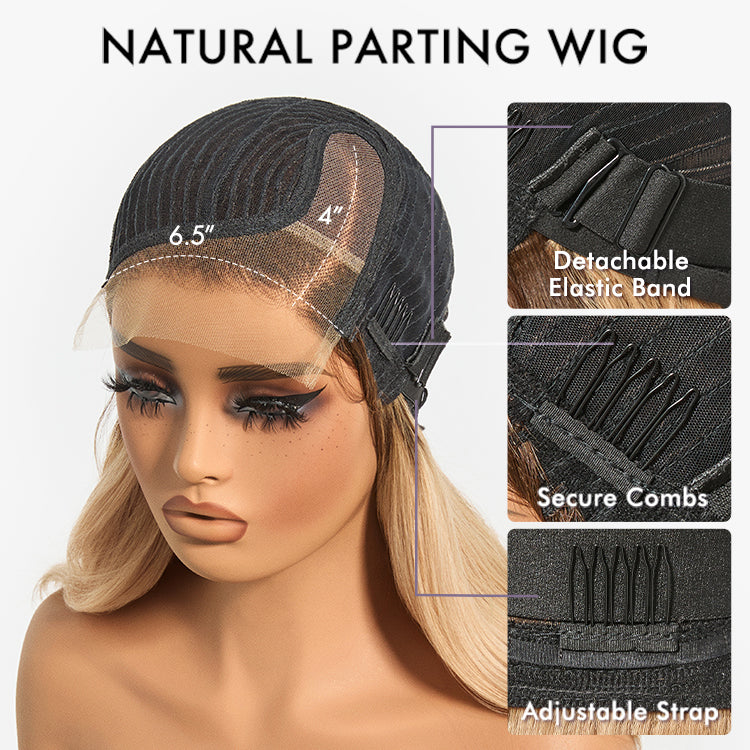 Glueless HD Lace Layered T-Part Lace Human Hair Wig - Red | 10"-28"