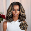 Glueless HD Lace Loose Wave T-Part Lace Human Hair Wig - Highlight | 10"-28"