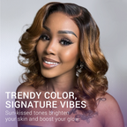 Glueless Loose Wave 5X5 Closure Human Hair Wig - Red | 10"-28"