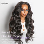 Glueless HD Lace Loose Wave T-Part Lace Human Hair Wig 250% Density | 10"-28"