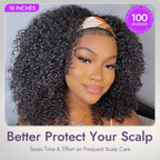 Glueless Curly Human Hair Wig | 10"-28"
