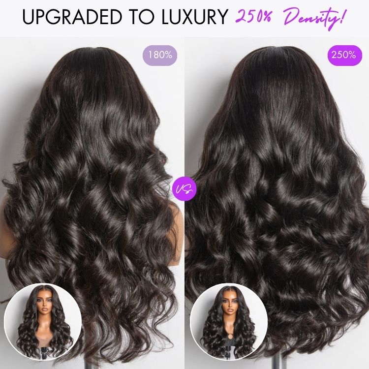 Glueless HD Lace Loose Wave T-Part Lace Human Hair Wig 250% Density | 10"-28"