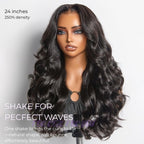 Glueless HD Lace Loose Wave T-Part Lace Human Hair Wig 250% Density | 10"-28"