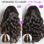 Glueless HD Lace Loose Wave T-Part Lace Human Hair Wig 250% Density | 10"-28"
