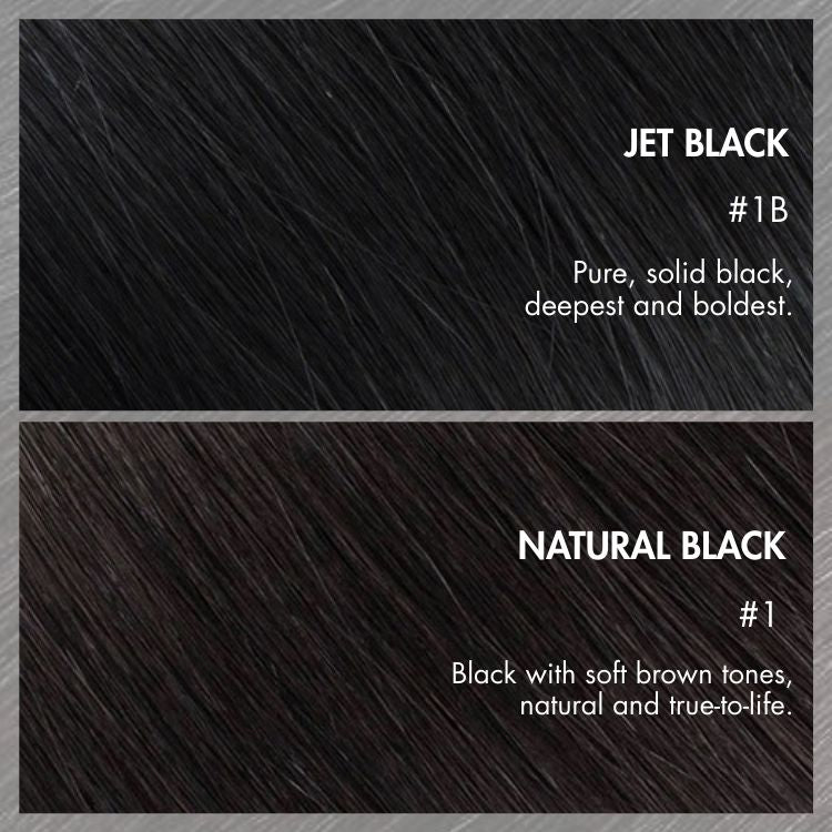 Glueless Loose Wave 5X5 Closure Human Hair Wig - Jet Black | 10"-28"