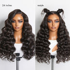 Glueless HD Lace Curly T-Part Lace Human Hair Wig 200% Density | 10"-28"