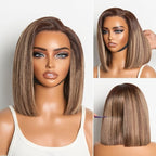 Glueless HD Lace Bob T-Part Lace Human Hair Wig | 8"-14"