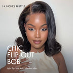 Glueless Bob 13X4 Frontal Human Hair Wig | 8"-14"