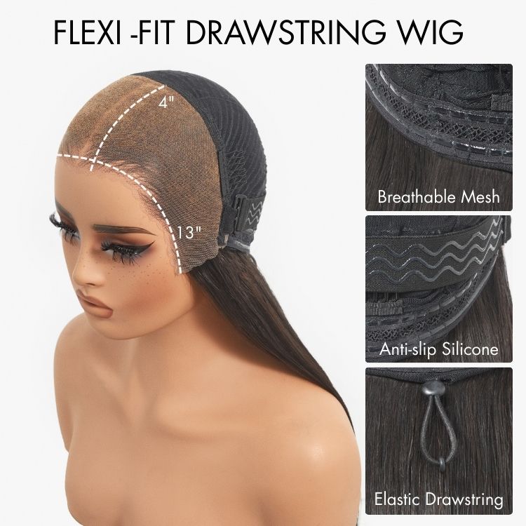 Glueless Curly T-Part Lace Human Hair Wig 250% Density | 10"-28"