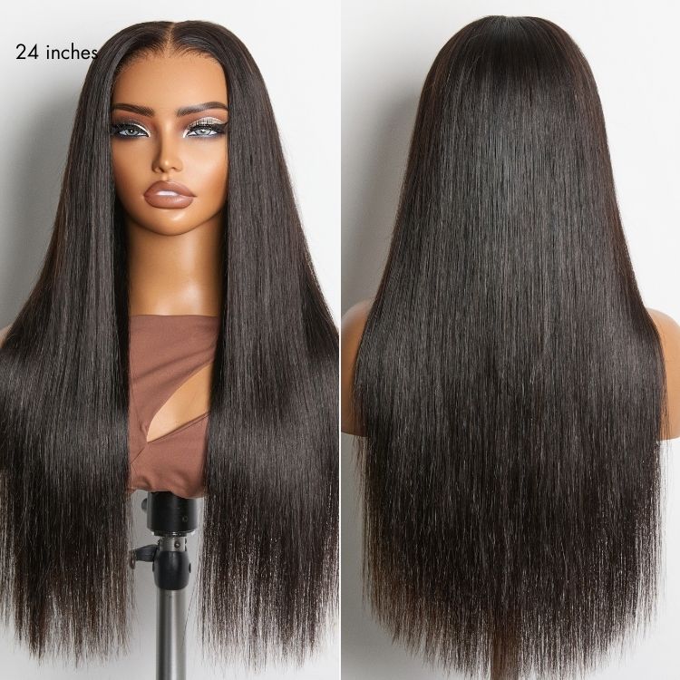 Glueless HD Lace Straight T-Part Lace Human Hair Wig 180% Density | 10"-28"
