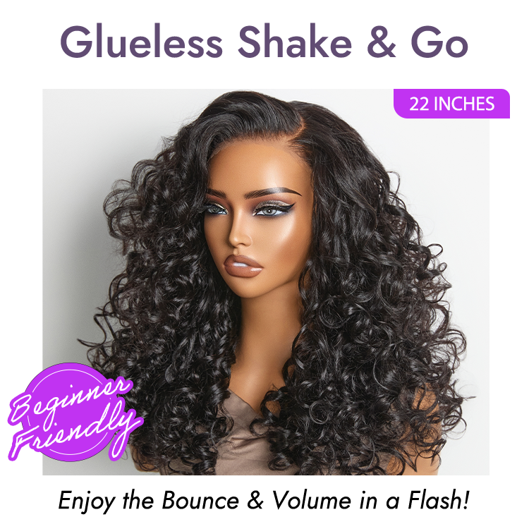 Glueless Layered T-Part Lace Human Hair Wig - Red 180% Density | 10"-28"