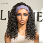 Loose Wave Headband Human Hair Wig | 10"-28"