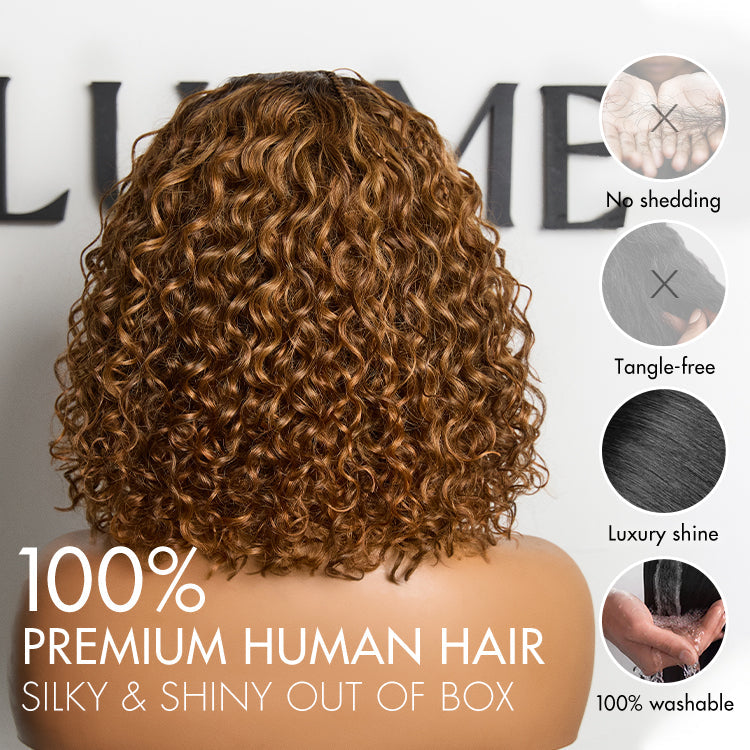 Glueless Braided T-Part Lace Human Hair Wig - Highlight | 10"-28"