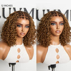 Glueless Braided T-Part Lace Human Hair Wig - Highlight | 10"-28"