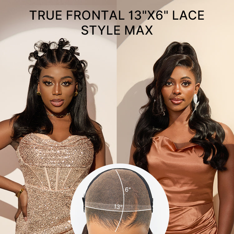 Glueless HD Lace Loose Wave T-Part Lace Human Hair Wig 200% Density | 10"-28"