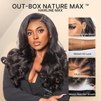 Glueless HD Lace Loose Wave T-Part Lace Human Hair Wig 250% Density | 10"-28"