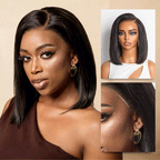 Glueless HD Lace Bob T-Part Lace Human Hair Wig | 8"-14"