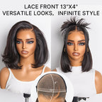 Glueless HD Lace Bob T-Part Lace Human Hair Wig | 8"-14"