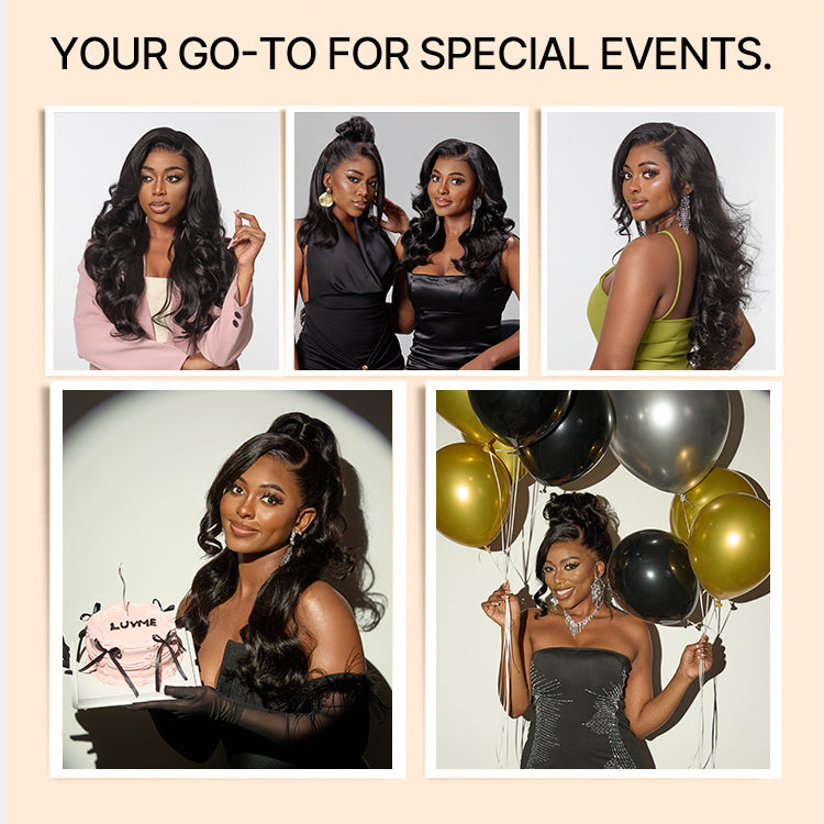 Glueless HD Lace Loose Wave T-Part Lace Human Hair Wig 250% Density | 10"-28"