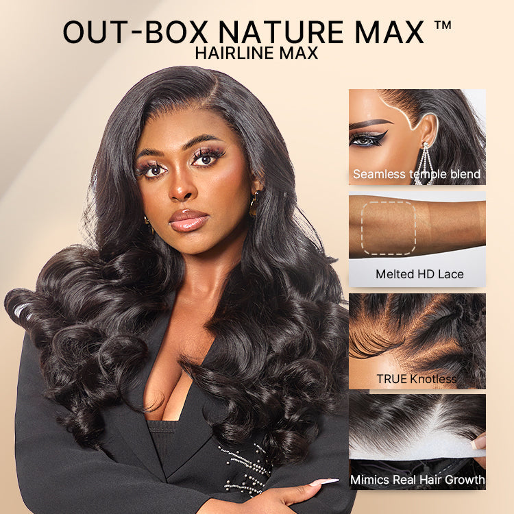 Glueless HD Lace Loose Wave T-Part Lace Human Hair Wig 250% Density | 10"-28"