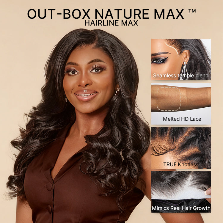 Glueless HD Lace Loose Wave T-Part Lace Human Hair Wig 250% Density | 10"-28"