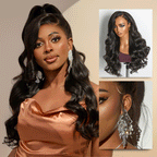 Glueless HD Lace Loose Wave T-Part Lace Human Hair Wig 250% Density | 10"-28"