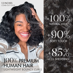 Glueless HD Lace Loose Wave T-Part Lace Human Hair Wig - Blonde | 10"-28"