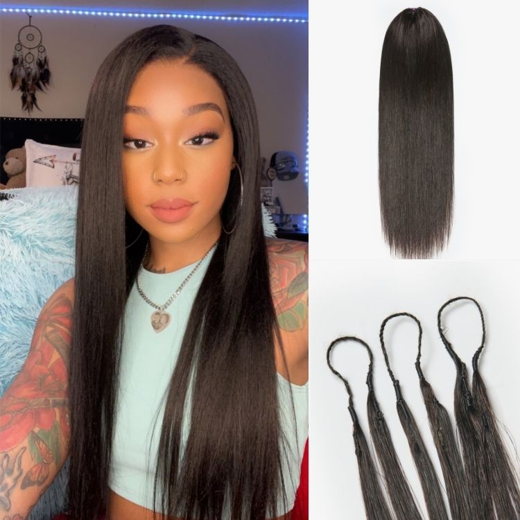 Straight Human Hair Wig | 10"-28"