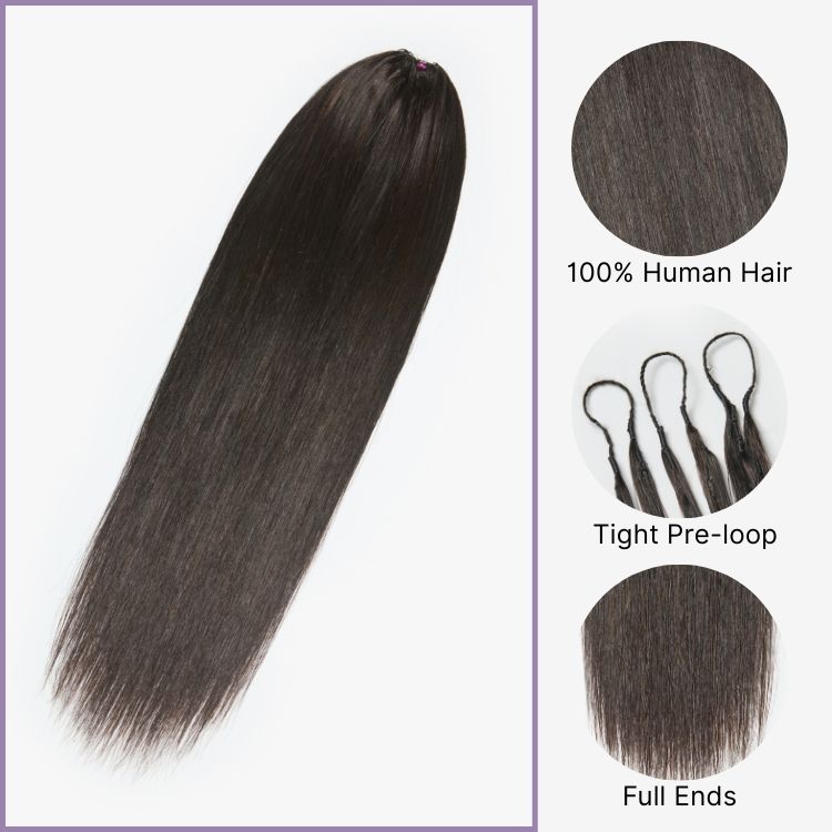 Straight Human Hair Wig | 10"-28"