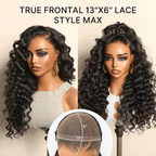 Glueless HD Lace Loose Wave T-Part Lace Human Hair Wig 200% Density | 10"-28"