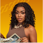 HD Lace Braided T-Part Lace Human Hair Wig | 8"-14"