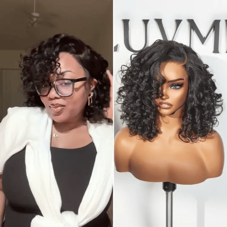 Glueless HD Lace Loose Wave T-Part Lace Human Hair Wig - Blonde | 10"-28"