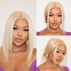 Glueless HD Lace Layered T-Part Lace Human Hair Wig - Red | 10"-28"