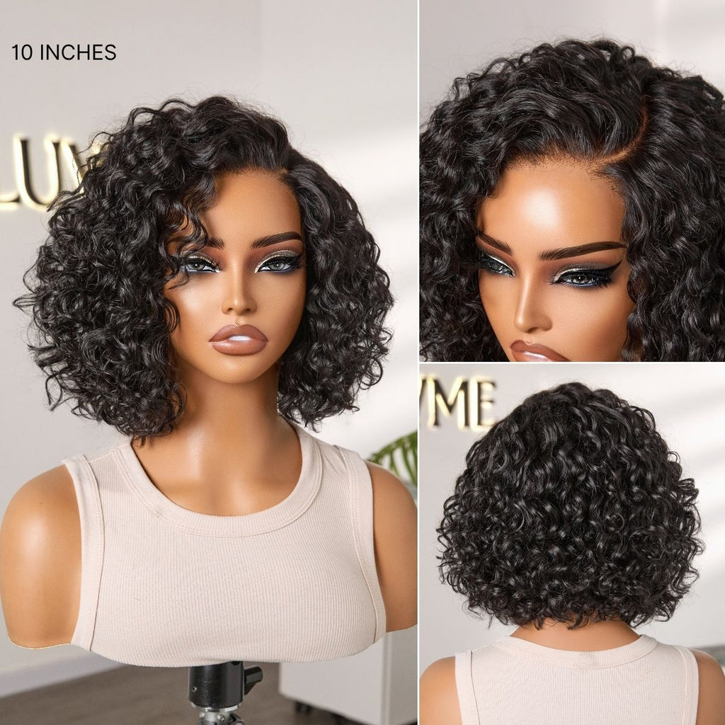 Glueless HD Lace Bob T-Part Lace Human Hair Wig | 8"-14"