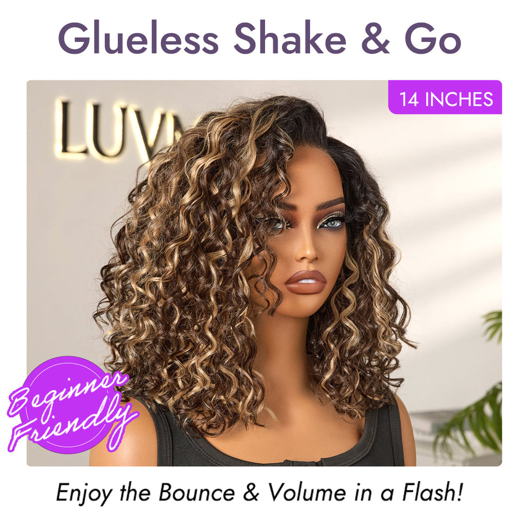 Glueless HD Lace Bob T-Part Lace Human Hair Wig | 8"-14"