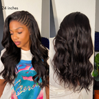 Glueless HD Lace Braided T-Part Lace Human Hair Wig | 10"-28"