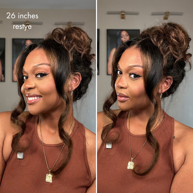 Glueless HD Lace Loose Wave T-Part Lace Human Hair Wig - Grey 200% Density | 10"-28"
