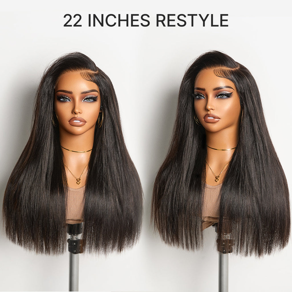Glueless HD Lace Straight T-Part Lace Human Hair Wig 250% Density | 10"-28"