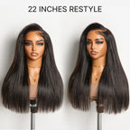 Glueless HD Lace Straight T-Part Lace Human Hair Wig 250% Density | 10"-28"