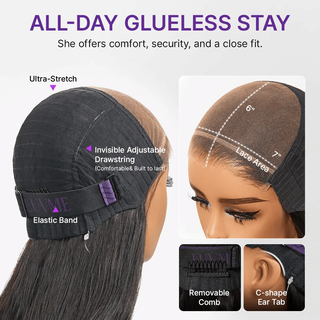 Glueless HD Lace Body Wave T-Part Lace Human Hair Wig 180% Density | 10"-28"
