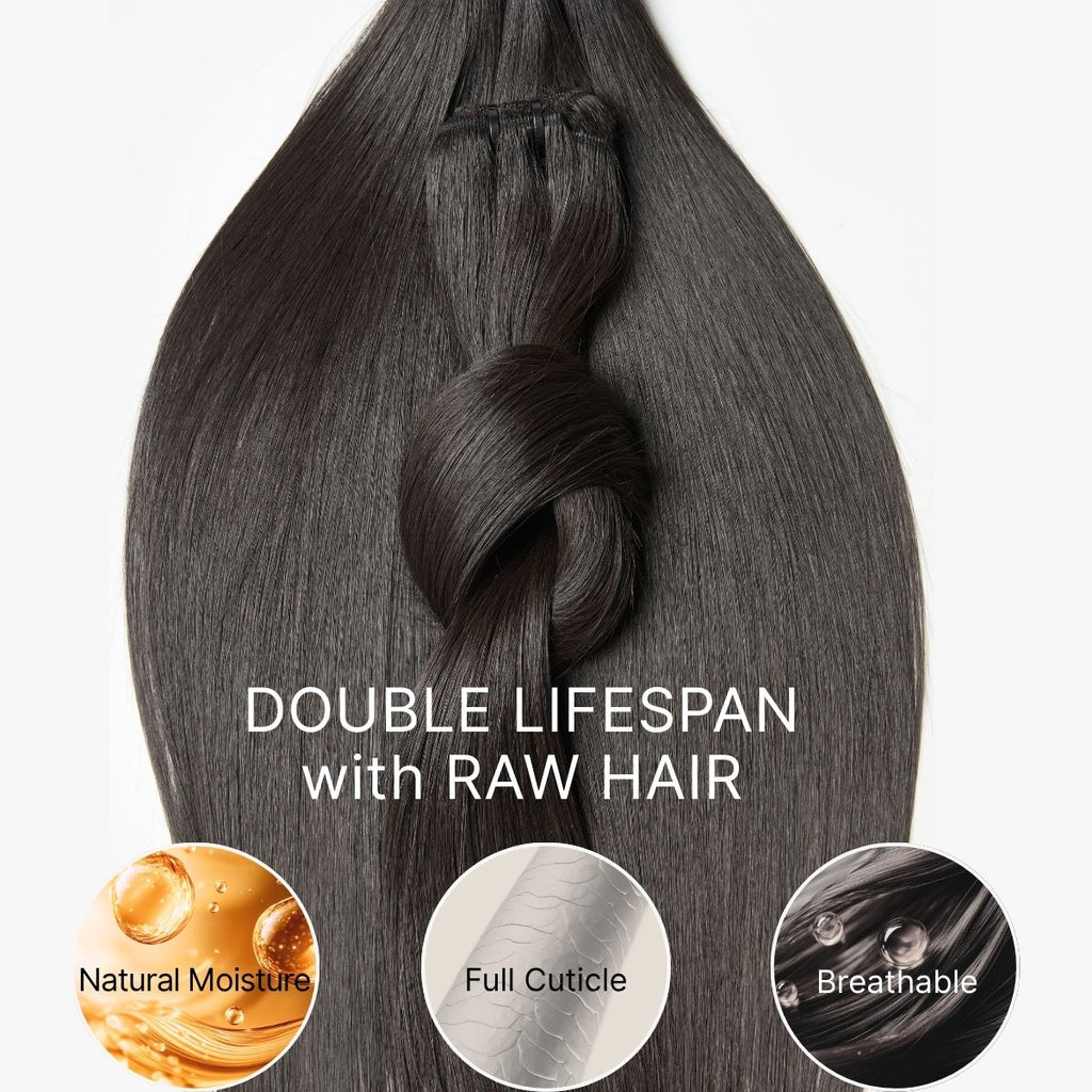 Straight 100% Virgin Human Hair Bundles | 12"-30"