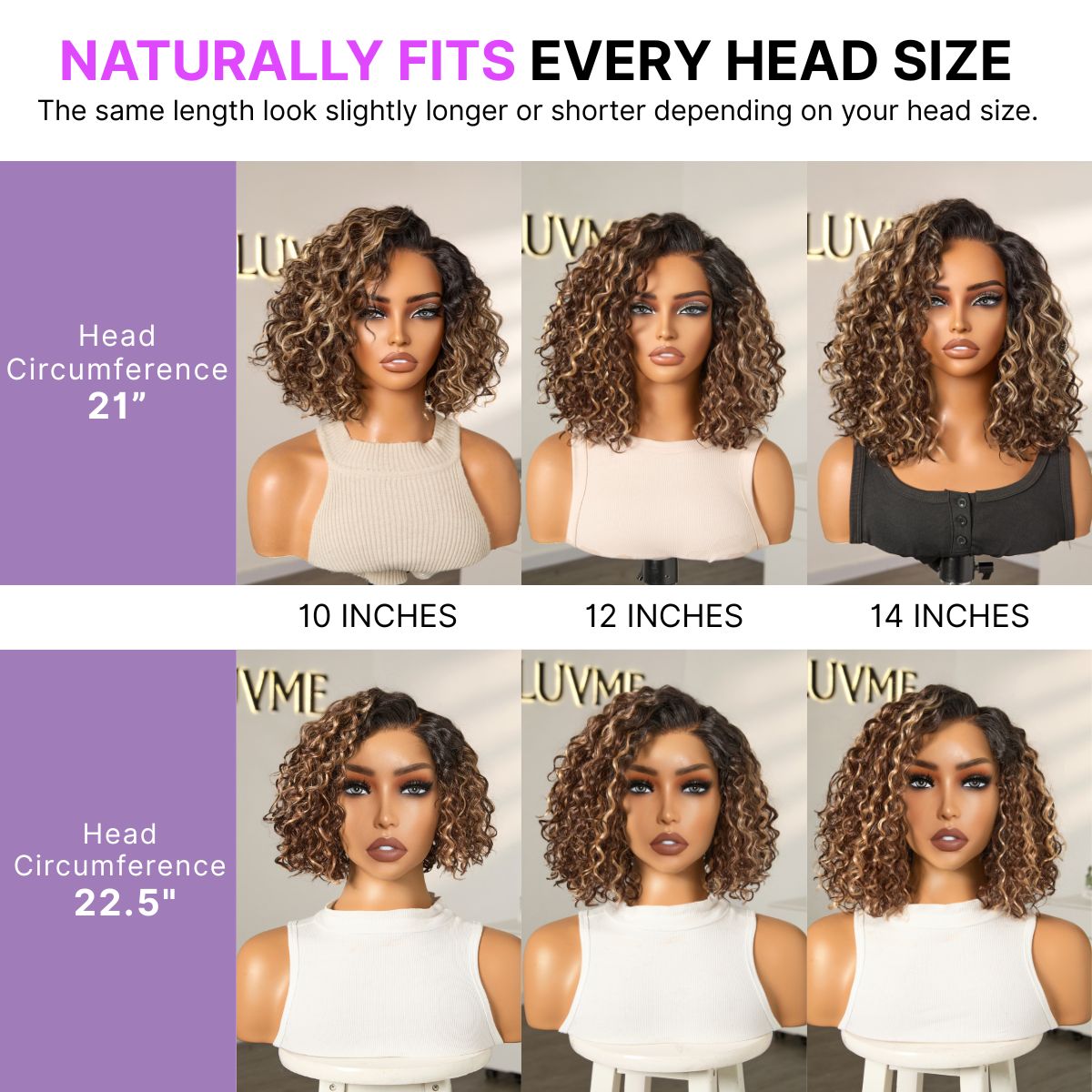 Glueless HD Lace Bob U-Part Human Hair Wig - Brown | 8"-14"
