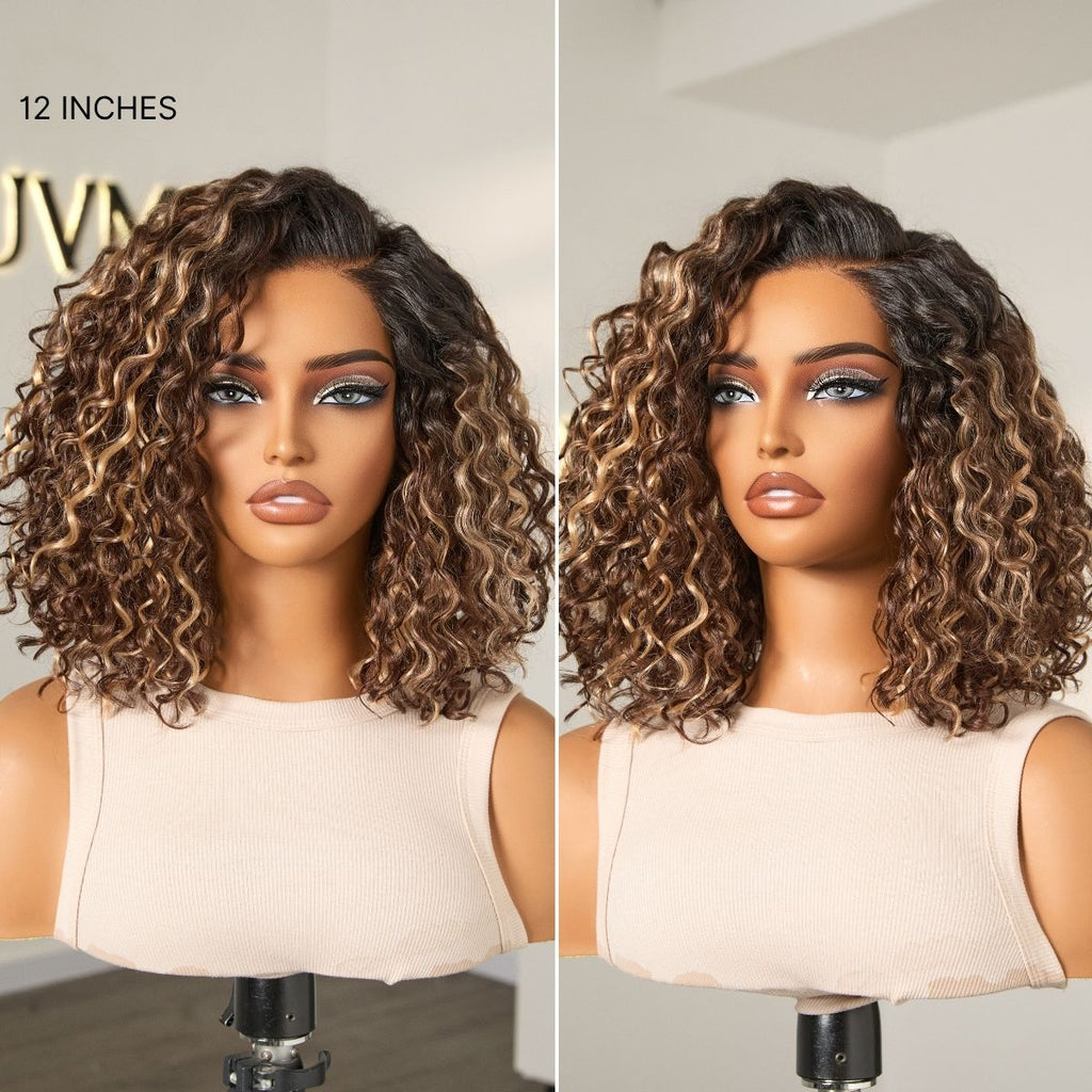 Glueless HD Lace Bob T-Part Lace Human Hair Wig | 8"-14"