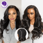 Glueless HD Lace Kinky Straight T-Part Lace Human Hair Wig 180% Density | 10"-28"