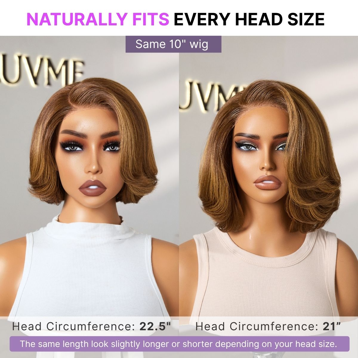 Glueless Layered 5X5 Closure Human Hair Wig - Red | 8"-14"