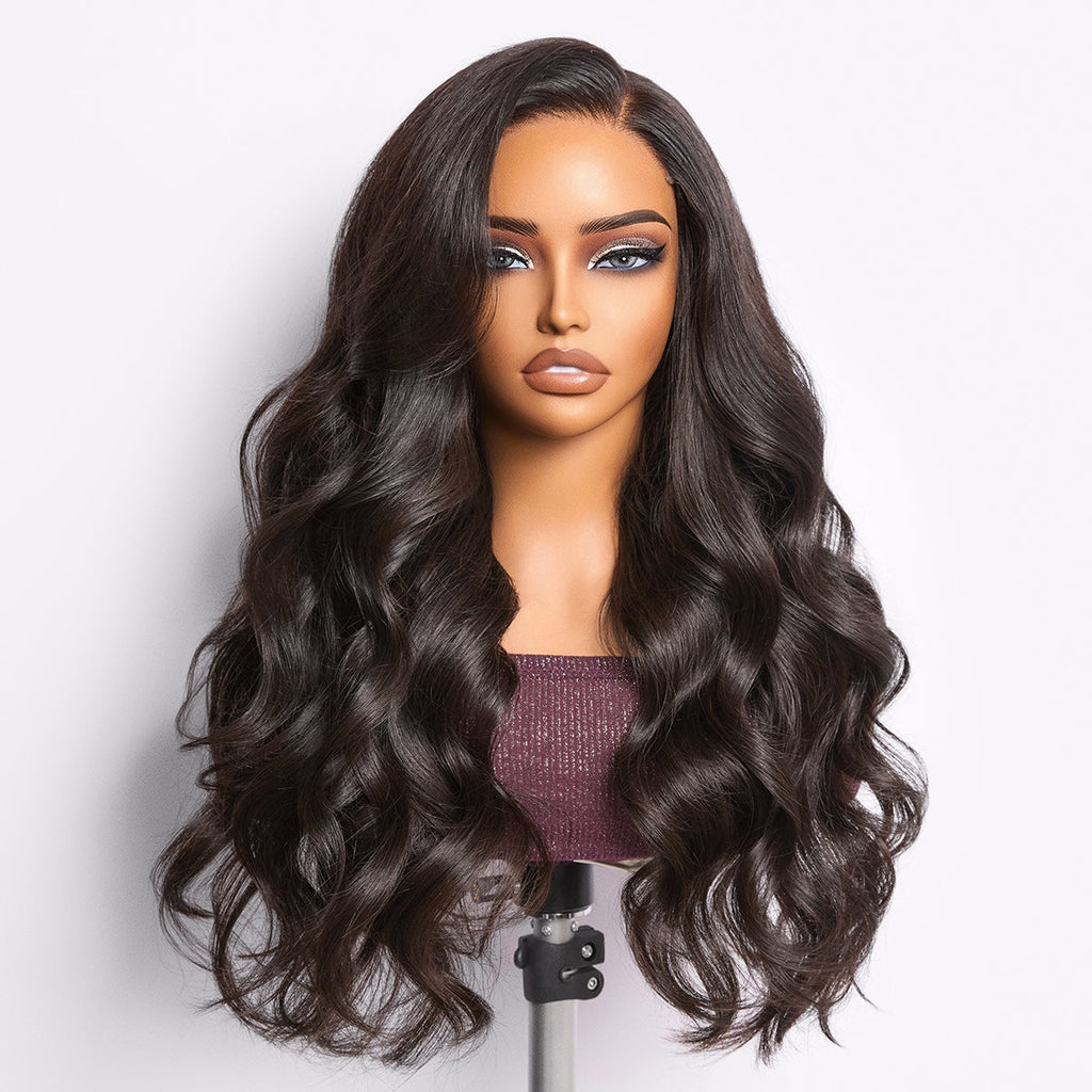Glueless HD Lace Body Wave T-Part Lace Human Hair Wig | 10"-28"