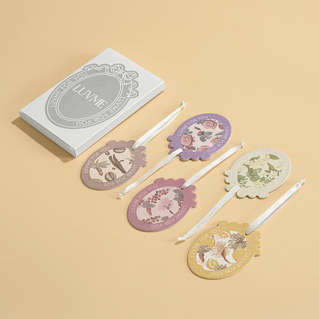 10pcs Luvme Fragrance Cards, Premium Long-Lasting Aroma